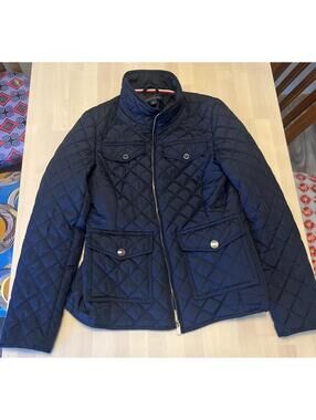 Tommy Hilfiger Navy Quilted Jacket RN#54163 Navy - Women’s Small - Very clean!